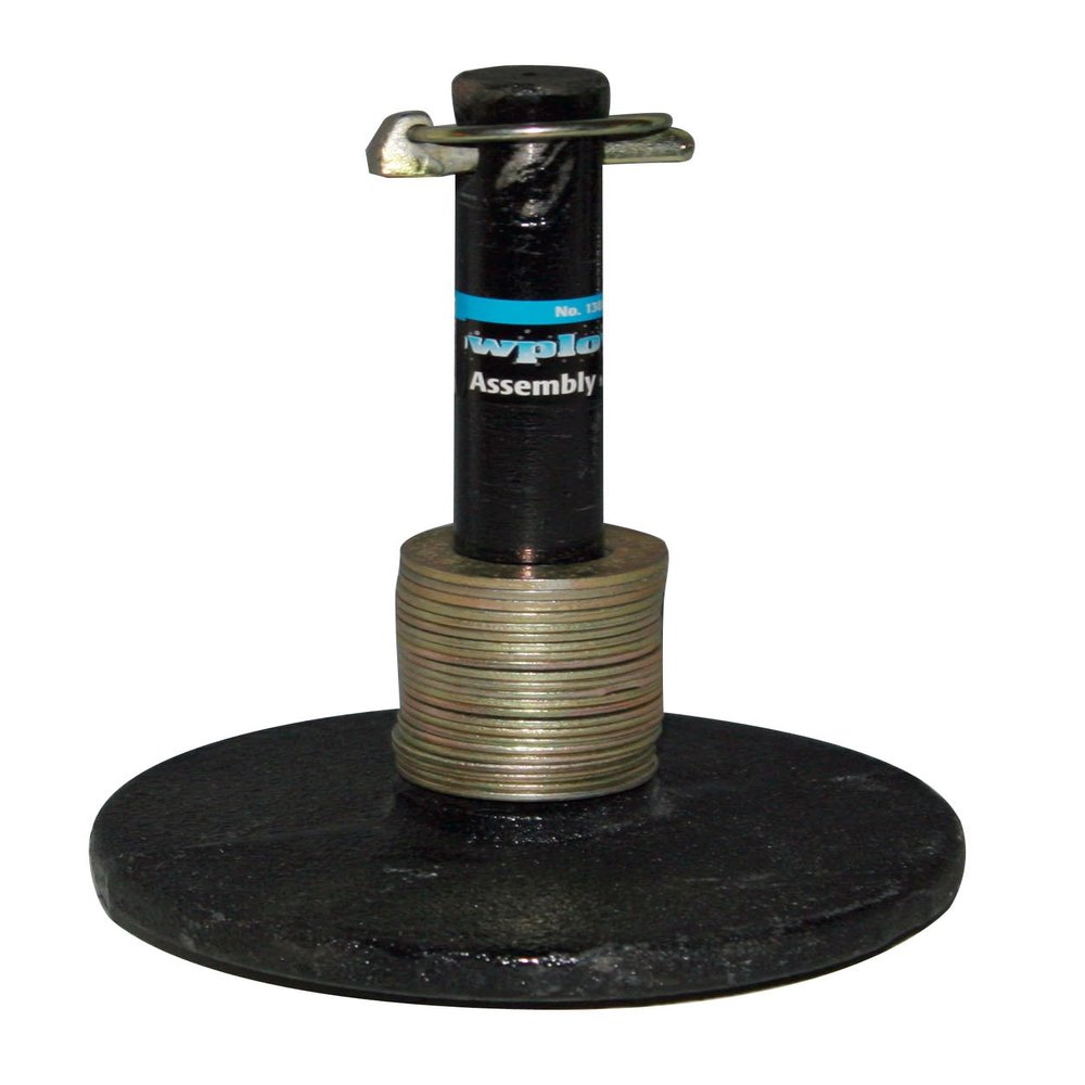 Buyers Products 1303200C 1 Inch Post Snowplow Shoe Assembly, 6 x 7.72 Inch