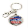aminco NFL Buffalo Bills Impact Keychain, Silver, One Size view 1