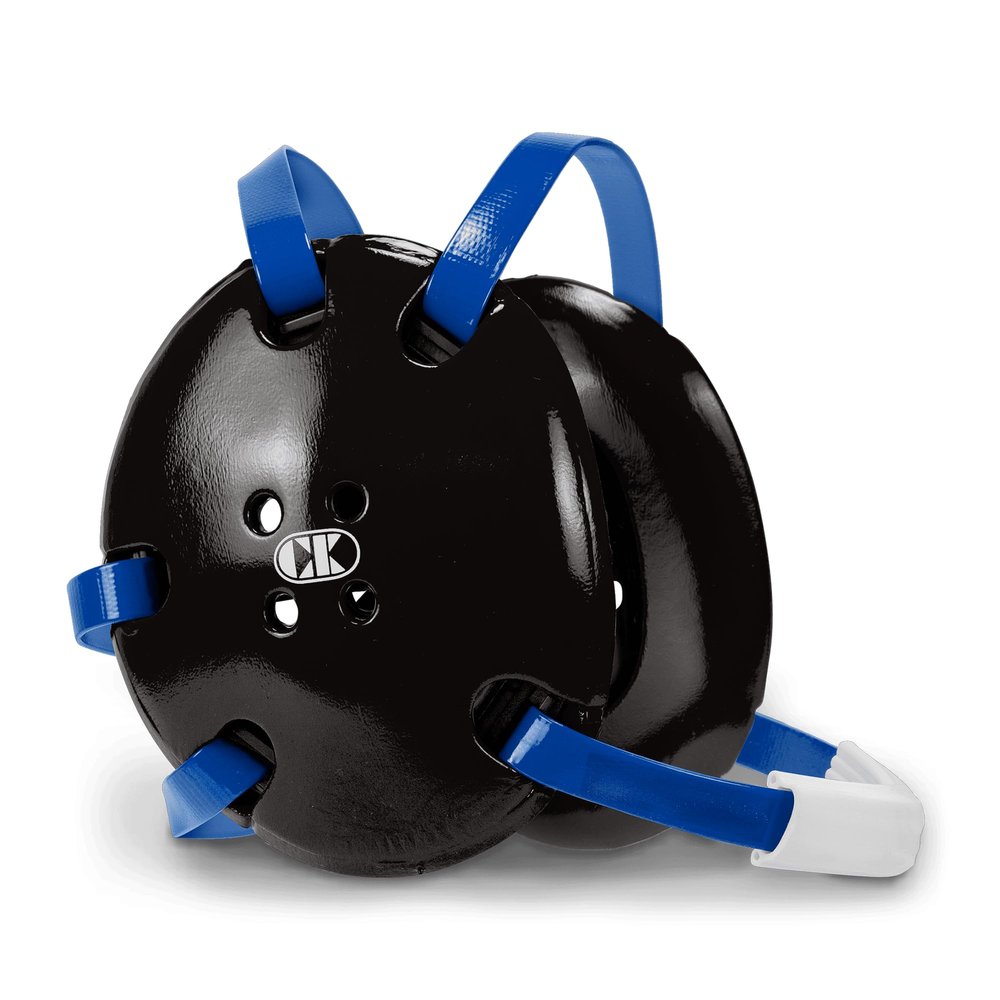 Cliff Keen Signature Wrestling Headgear (Black/Royal Blue)