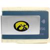 NCAA Siskiyou Sports Mens Iowa Hawkeyes Brushed Metal Money Clip One Size Team Color view 2