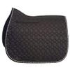 HySPEED Deluxe Saddle Pad: Navy/Red: Cob/Full view 2