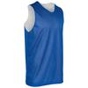 Champro Polyester Reversible Basketball Jersey, Youth Large, Royal, White view 1