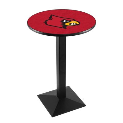 Holland Bar Stool Co. L217-36" Black Wrinkle Louisville Pub Table