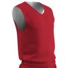 CHAMPRO boys Zone Reversible Youth Reversable Basketball Jersey, Red, Small US view 1