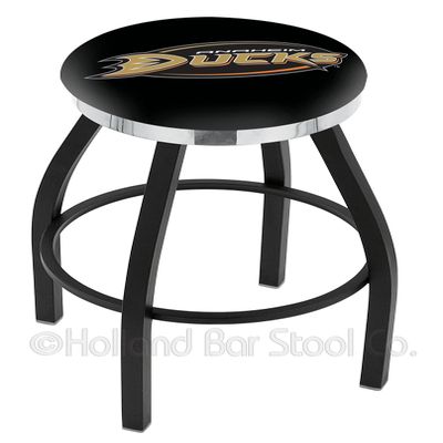 Holland Bar Stool Co. Anaheim Ducks NHL Flat Ring Blk Bar Stool