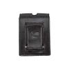 Aker Leather 510 Double Magazine Pouch Fits 2 Double Stack 9mm Magazines, Black, Plain, Hidden Snap view 2