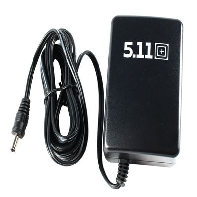 5.11 Tactical AC/DC Wall Adaptor, 120V/2.5A Replacement Adaptor for Flashlight, Black, One Size, Style 53185