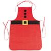 Fun Express Adult Santa Fabric Apron - Christmas Apparel and Costume view 1