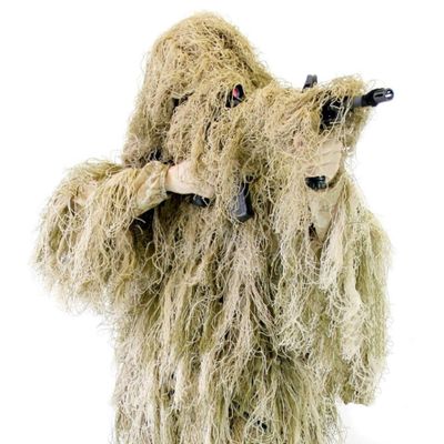 Arcturus Warrior Ghillie Suit | Hunting Clothes for Men | 5-Piece Camouflage Suits for Hunting, Military, Airsoft Snipers (Field Grass, M/L)