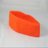 Sports Headband 100% Terry Cloth-Orange view 2