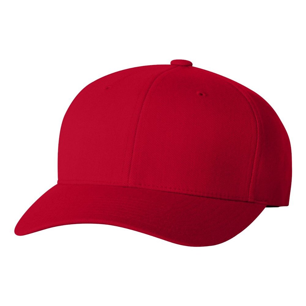 Flexfit Adult Wool Blend Cap S/M RED