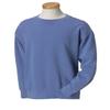 Adult Crew-Neck Blended Sweatshirt (Flo Blue PgmDye) (3X-Large) view 3