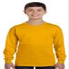 Gildan Boys Heavy Cotton Long-Sleeve T-Shirt(G540B)-Gold-XL view 1