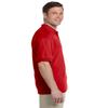 Gildan Mens 5.6 oz. DryBlend 50/50 Jersey Polo G880 -RED L view 2