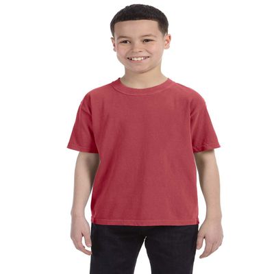 Garment-Dyed Ring-Spun Cotton Tee (C9018) Crimson, M
