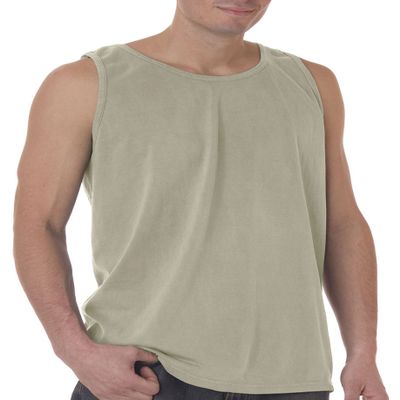 Comfort Colors Ringspun Garment-Dyed Tank (C9360)- Sandstone, S