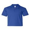 Gildan Boys 5.6 oz. DryBlend 50/50 Jersey Polo G880B -ROYAL XL view 1