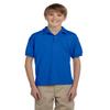 Gildan Boys 5.6 oz. DryBlend 50/50 Jersey Polo G880B -ROYAL XL view 2