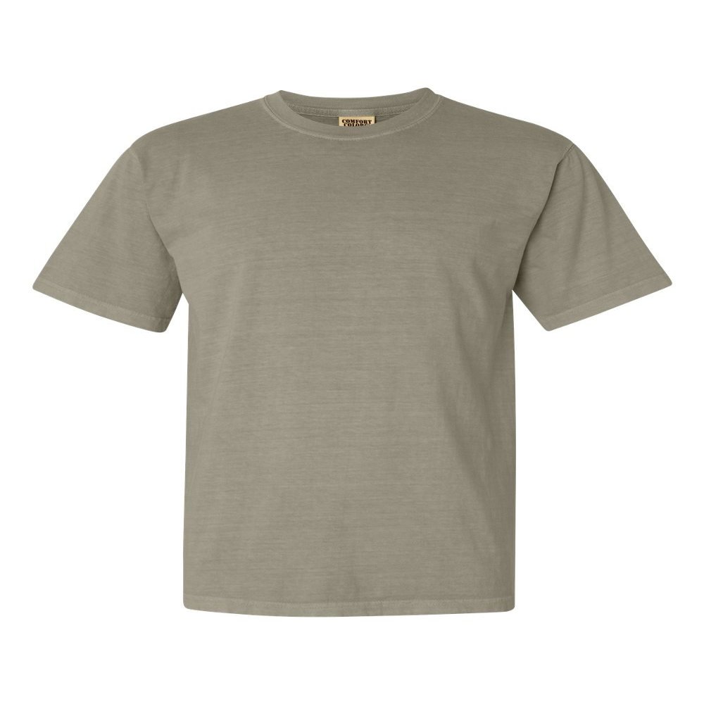 Comfort Colors 6.1 oz. Ringspun Garment-Dyed T-Shirt (C1717) Sandstone, M