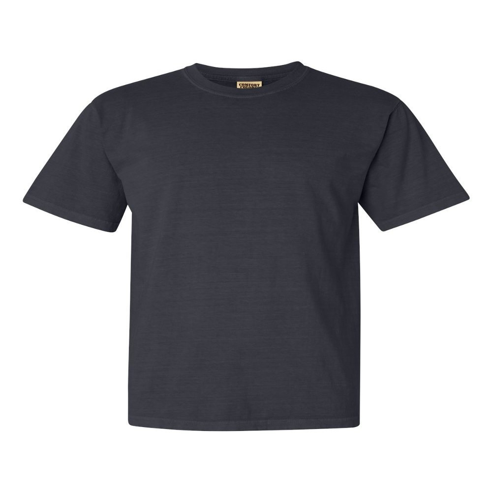 Comfort Colors 6.1 oz. Ringspun Garment-Dyed T-Shirt (C1717) Graphite, XL
