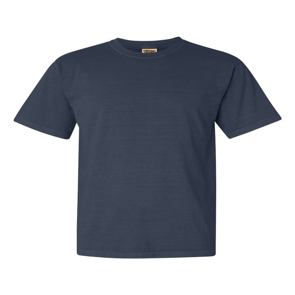 Comfort Colors 6.1 oz. Ringspun Garment-Dyed T-Shirt (C1717) Denim, L