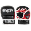Benlee Rocky Marciano Men's Striker Leather MMA Sparring Glove-Black, X-Large view 2