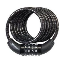 6-Ft. Bike Cable With Combination Barrel Lock
