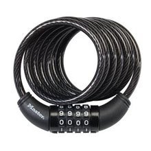 6-Ft. Bike Cable With Combination Barrel Lock