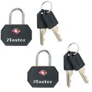4681TBLK Master Lock TSA-Accepted Luggage Padlock