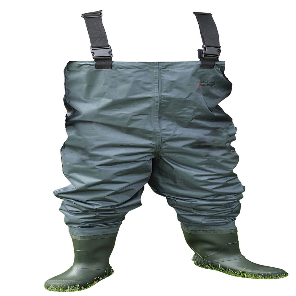 SHAKESPEARE - NYLON CHEST WADERS TAGLIA 42/43 - SIZE 9