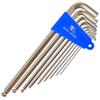 BIKEHAND Heavy Duty Precise Bike Bicycle Head Hex Allen Wrenches Set - 9 Pieces - with Long Arm Ball End -1.5/2/2.5/3/4/5/6/8/10mm - Silver view 1