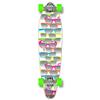 Yocaher Graphic Series Complete Kicktail Skateboards Longboard w/BlackWidow Premium 80A Grip Tape, Aluminum Truck, ABEC9 Bearing, 71mm Skateboard Wheels (Shades White) view 1