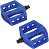 Big Roc 57PCK745BE Bike Pedal, 100 x 105mm, 9/16" Blue Steel Nylon view 1