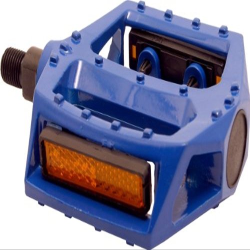 Big Roc 57PWP313BE Pedal with Reflector (90X98Mm, 480G, Spindle 9/16", Alloy Blue)