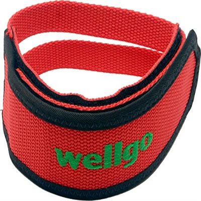 Big Roc 57TCDSR Toe Clip Double Strap - Red