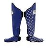 Fairtex SP5 Muay Thai Shin Guards for Men, Women, Kids | Shinguards are Premium, Lightweight & Durable | Extended Protection to Avoid shin splints During Training or Sparring - XLarge,Blue view 3
