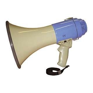 Megaphone with Siren - 25 Watt