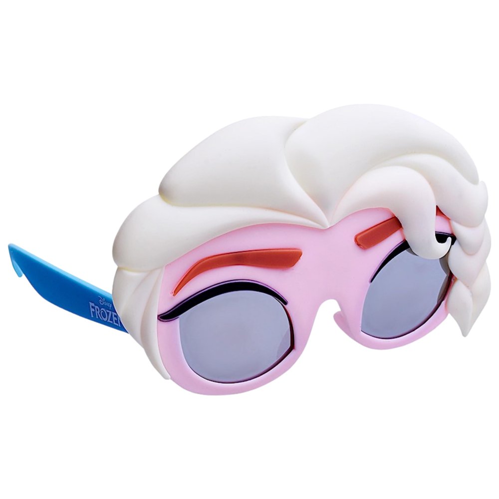 Sun-Staches Frozen Queen Elsa | Lil 'Dress Up Costume Accessory | UV 400 | One Size Fits Most Kids