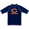 NFL Chicago Bears Boy's Licensed Rashguard Top, Blue, 6 view 1