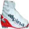 Alpina CCL Competition Series Cross-Country Nordic Classic Ski Boots, Pearl White, 37 view 1