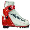 Alpina Junior R Combi Race Series Cross-Country Nordic Ski Boots, Pearl White, 38