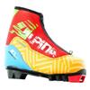Alpina Junior ACL Action Series Cross-Country Nordic Classic Ski Boots, Yellow Multi, 31 view 1