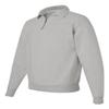 9.5 oz. 50/50 Super Sweats Fleece Quarter-Zip Pullover (4528) Oxford, XL view 3