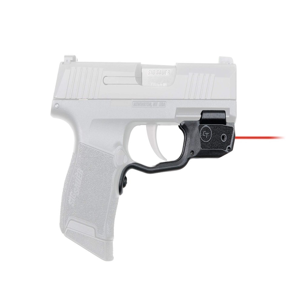 Crimson Trace LG-422 Laserguards with Red Laser, Heavy Duty Construction and Instinctive Activation for Sig Sauer P365 Pistol, Defensive Shooting and Competition