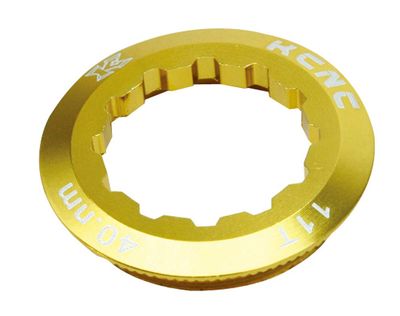 KCNC Bicycle Lightweight Sprocket Locking Ring Shimano 11T Gold
