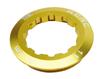 KCNC Bicycle Lightweight Sprocket Locking Ring Shimano 11T Gold view 1