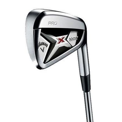 Callaway X Hot Pro Iron Sets, 6-PW, Steel, 5.5