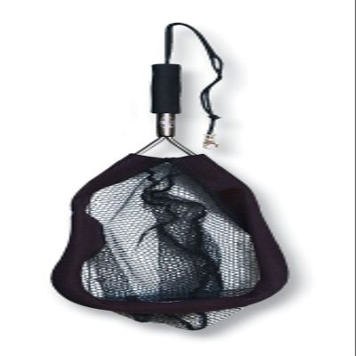 Adamsbuilt Aluminum Catch and Release Net , Black, 15-Inch