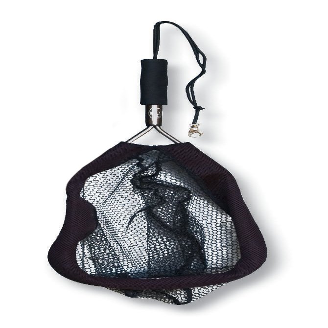 Adamsbuilt Aluminum Catch and Release Net , Black, 15-Inch