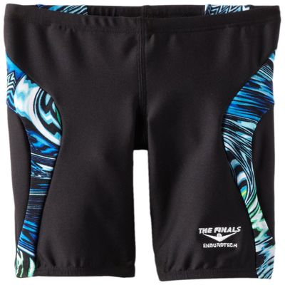 The Finals Boy's Youth Airwhales Splice Jammer, Blue/Green, Size 24